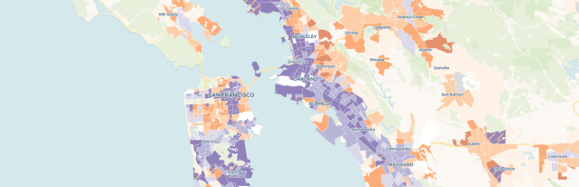 Displacement Map SF and Bay Area
